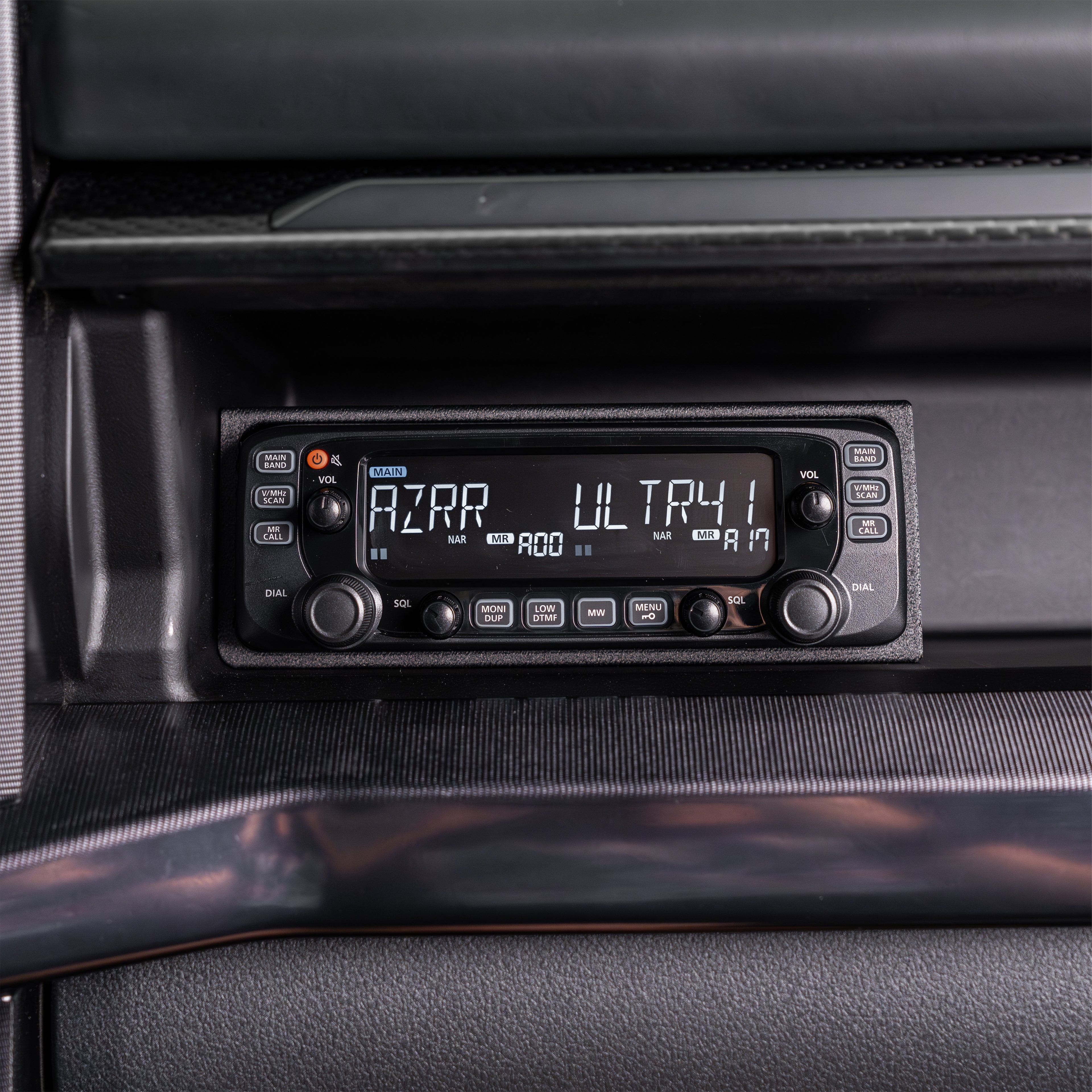Icom IC-2730 Glove Box Mount