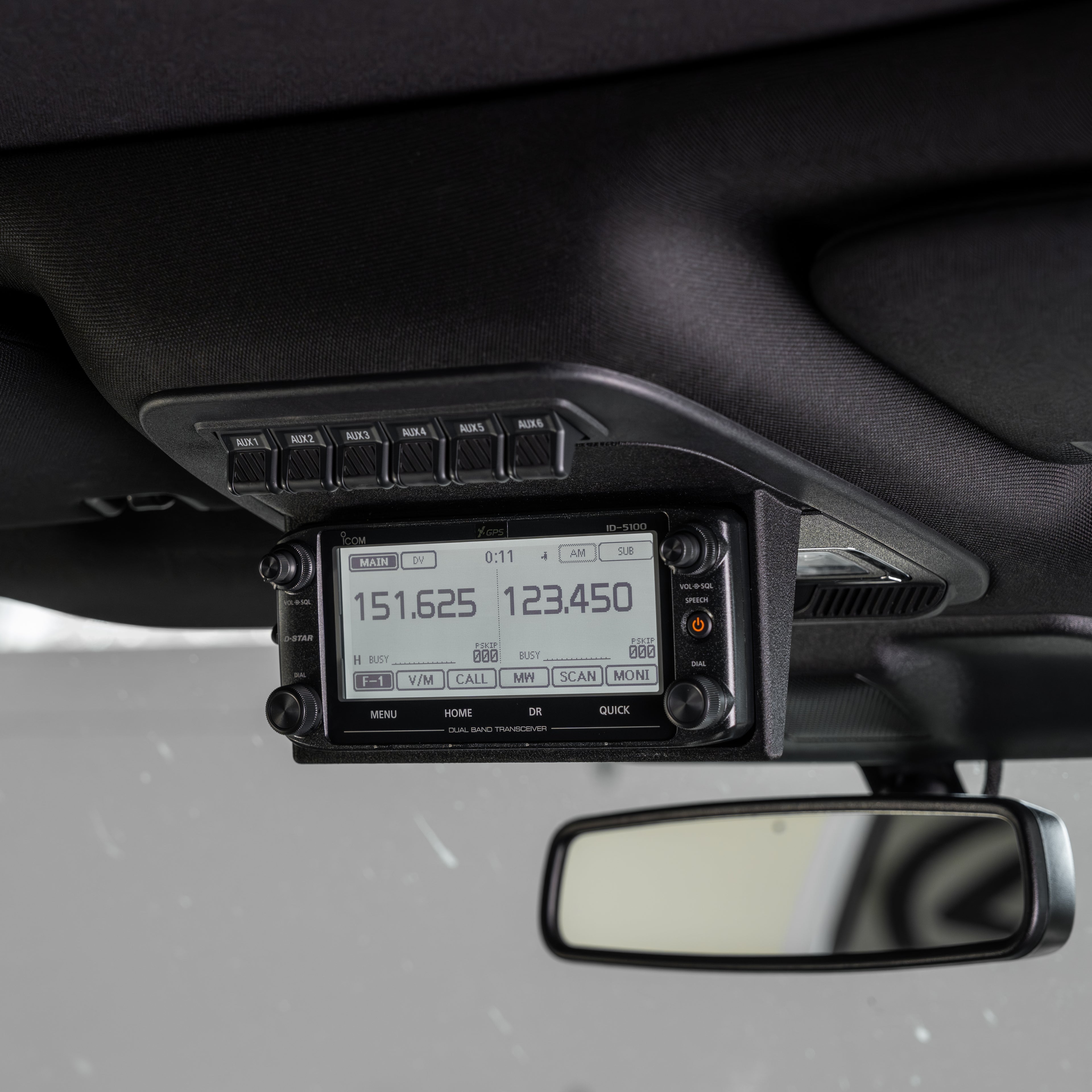 Icom ID-5100 Overhead Mount