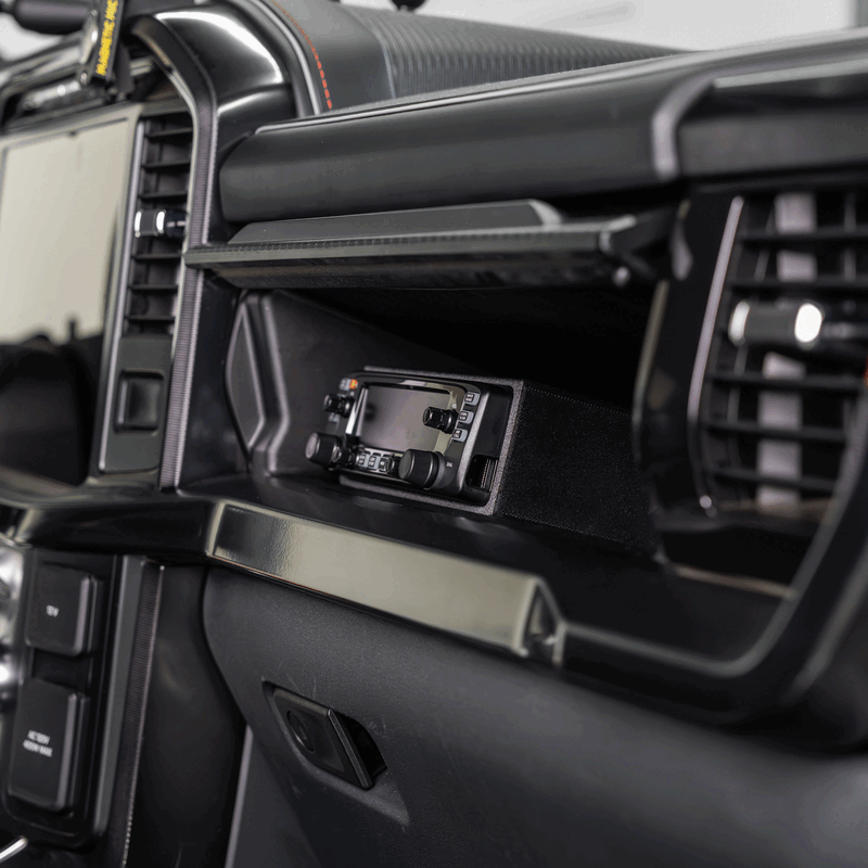 Icom IC-2730 Glove Box Mount